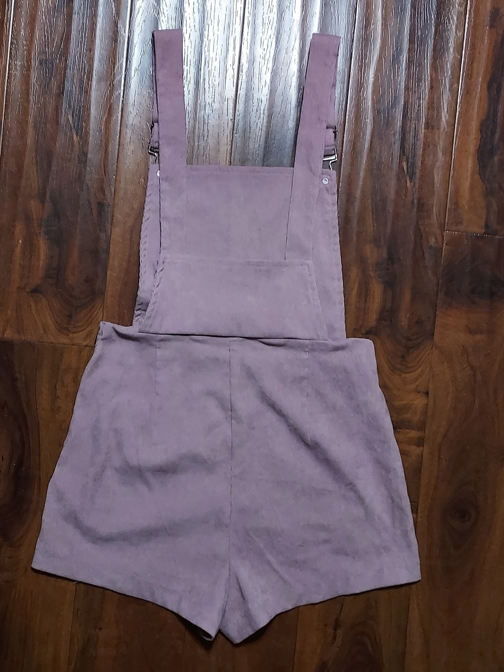 Dusty Rose Corduroy Overalls - Picture 2 of 3